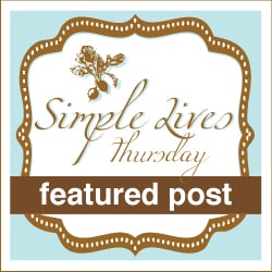Featured Post at Simple Lives Thursday