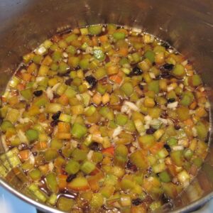 Rhubarb-BQ-sauce Rhubarb-BQ sauce
