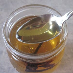 Vanilla Infused Honey @ Common Sense Homesteading