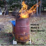 How to Make a Burn Barrel @ Common Sense Homesteading