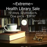 Extreme Health Library Sale - Retail Value $835.32 for Only $39.97