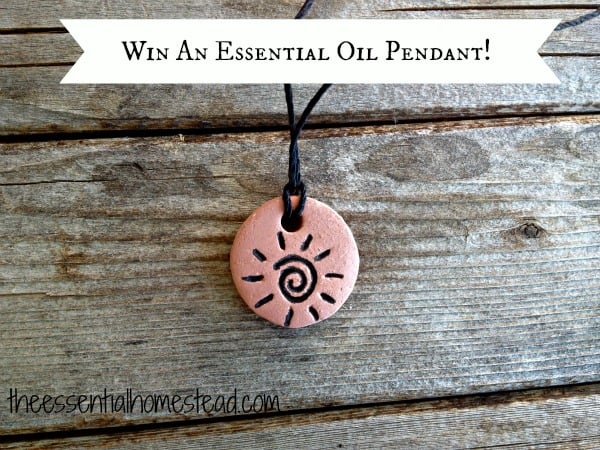Win an Essential Oil Pendant for Aromatherapy Win an Essential Oil Pendant for Aromatherapy