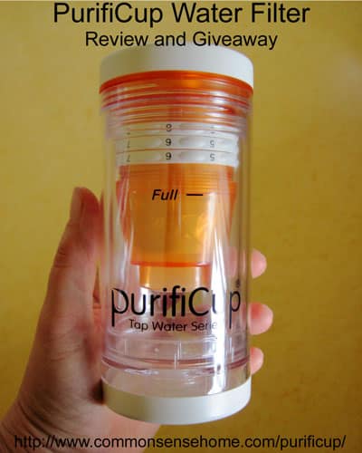 PurifiCup Water Filter Review @ Common Sense Homesteading PurifiCup Water Filter Review @ Common Sense Homesteading