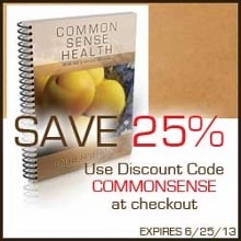 Common Sense Health on Sale Now